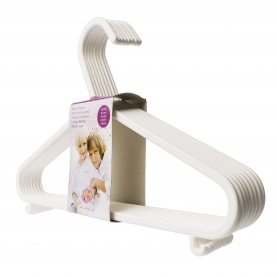 Baby Clothes hangers 8 pack Grey