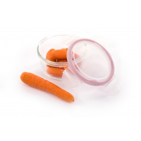 B-Bowls Glass White-Grey-Pink (3pcs)