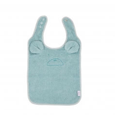 B-Bib Ecological Sponge Blue/Green Bear