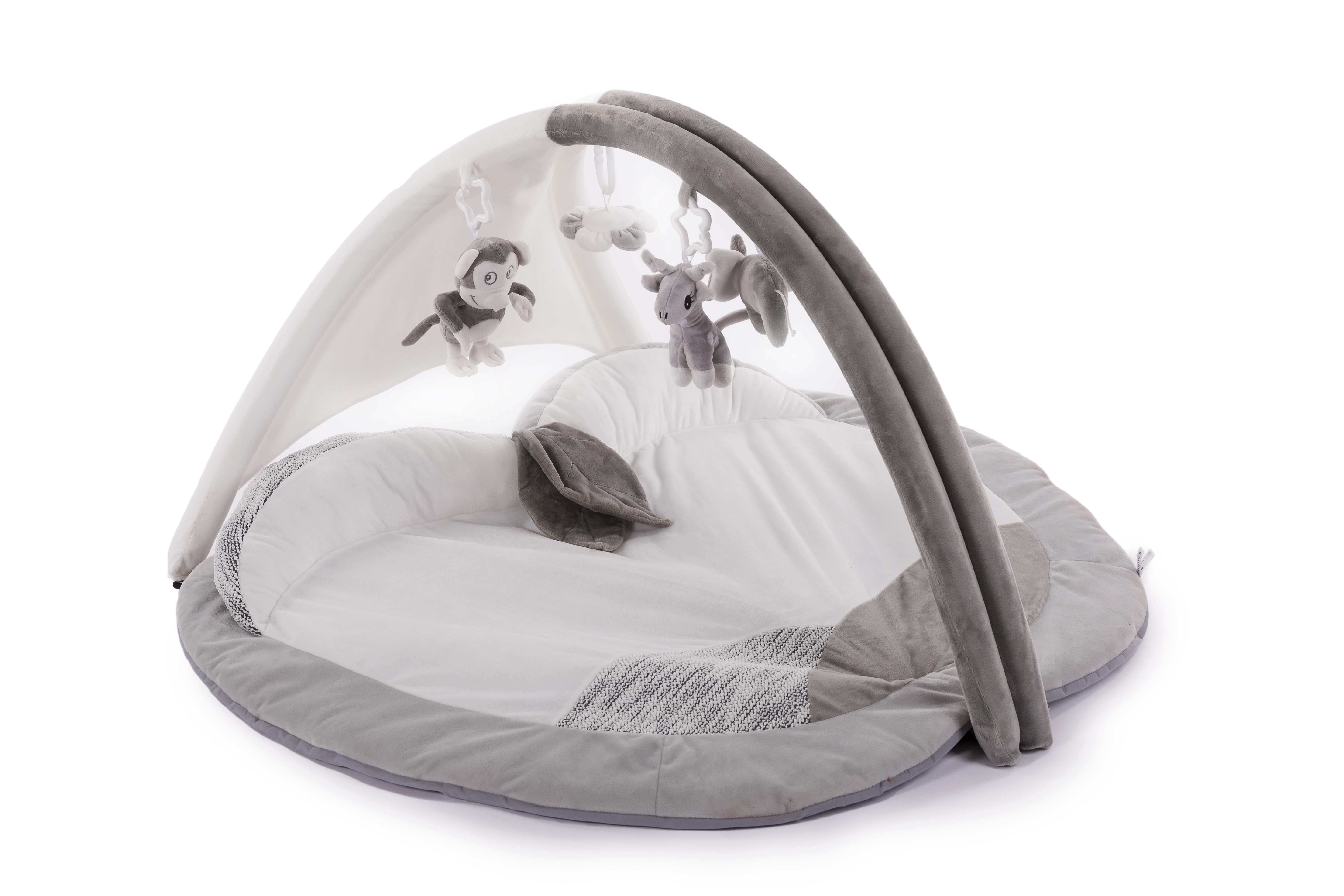 grey play gym