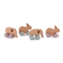 B-Woody Elephant on Wheels Pastel Blue