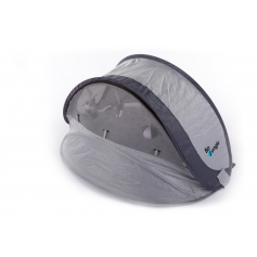 B-Play Nest Pop up Bed Grey Stars