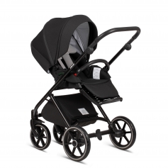 Midnight Black (Seat Unit + Car Seat Adapters + Rain Protection)