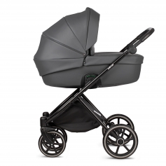 Midnight Black (Cradle + Nursery Bag)