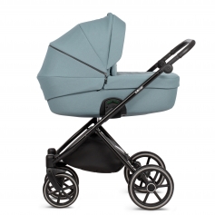 Midnight Black (Cradle + Nursery Bag)