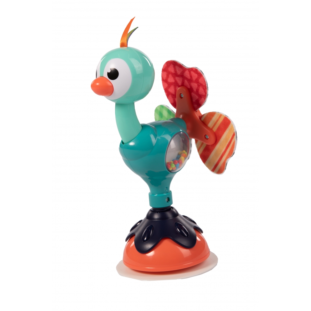 B Jouet A Ventouse Paon Mignon Babypro Online Baby Webshop