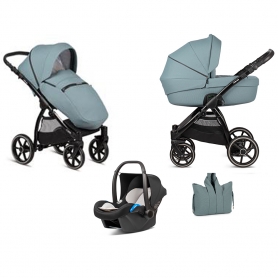 B-Shadow Grey - Suvvy Frame - Full Option - With Car Seat