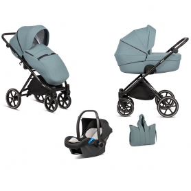 Midnight Black (Seat Unit + Car Seat Adapters + Rain Protection)