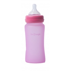 B-Thermo Glass Bottle 240 ml Pink