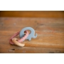 B- Rattle Rings Elephant Pink