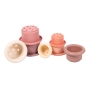 B- Stacking Cups Bath Toys Lovely Pink