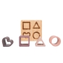 B-Bamboo Base Shapes Hearts Pink