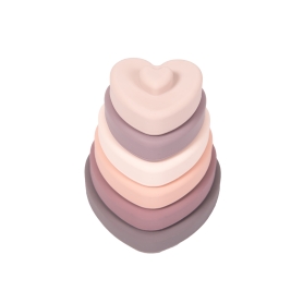 B-Silicone Stacking Hearts