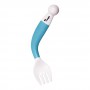 B- Bendable Spoon and Fork Turquoise