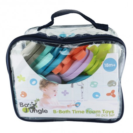B-Bath foam shapes (x36 pcs)