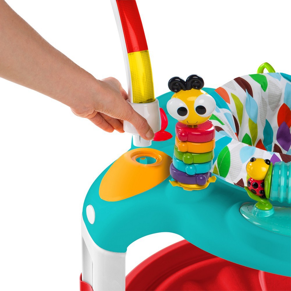 bright starts 2 in 1 silly sunburst activity gym & saucer