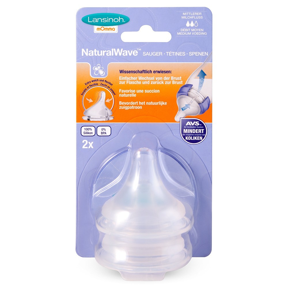lansinoh medium flow nipples