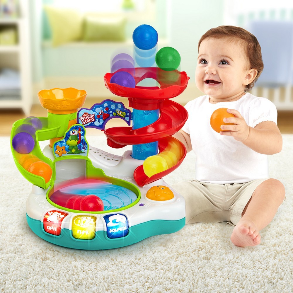 bright starts frog ball popper