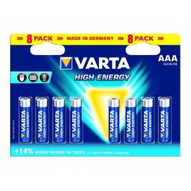 Varta High Energy 1,5 Volt AAA 8 pack