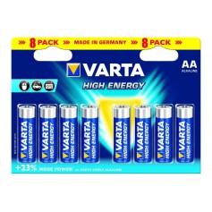 Varta High Energy 1,5 Volt AA (8 pack)