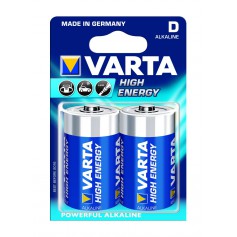 Varta High Energy 1,5 Volt D (2 pack)
