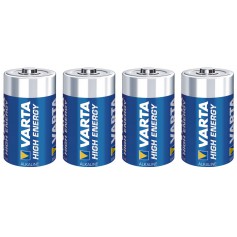 Varta High Energy 1,5 Volt D (4 pack)