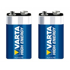 Varta High Energy 9 Volt Block E (2 pack)