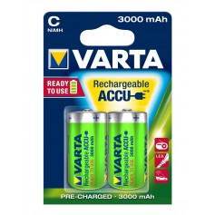 Varta Long Life Accu 1,5 Volt C (2 pack)
