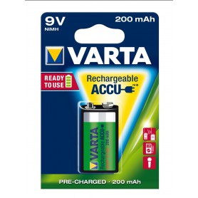 Varta Long Life Accu 9 Volt Block (1 pack)