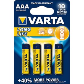 Varta Long Life Accu 1,5 Volt AAA (4 pack)