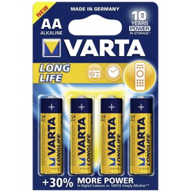 Varta Long Life Accu 1,5 Volt AA (4 pack)