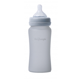 B-Thermo Glass Bottle 240 ml Grey