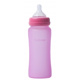 B-Thermo Glass Bottle 300 ml Pink