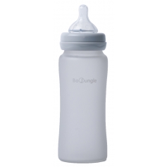 B-Thermo Glass Bottle 300 ml Grey