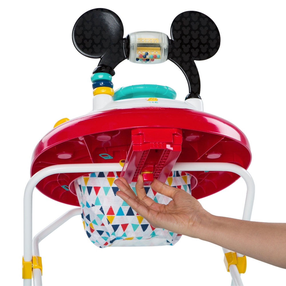 mickey mouse happy triangles walker